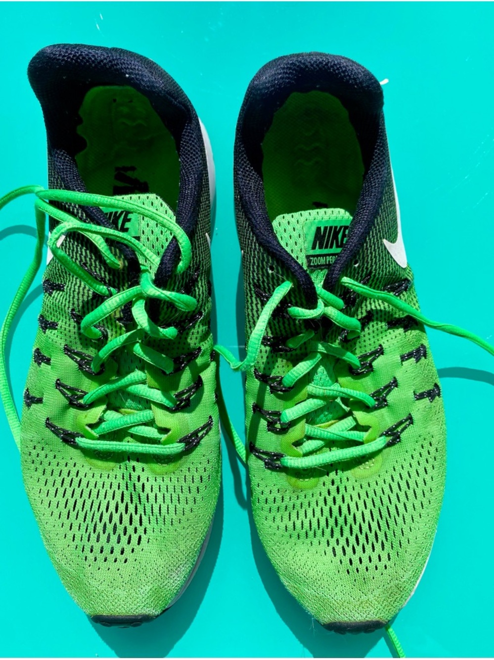 Nike Bright Green Lightweight Running Shoes - Picture 4 of 4